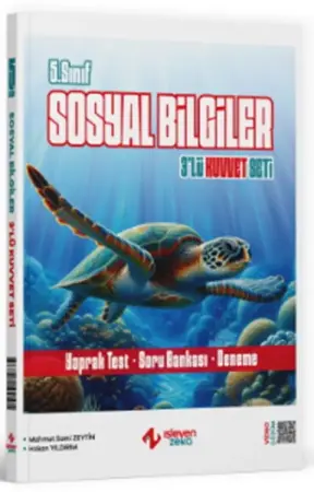 İşleyen Zeka Yayınları 5. Sınıf 3'lü Kuvvet Sosyal Bilgiler Soru Bankası (2025-2026)