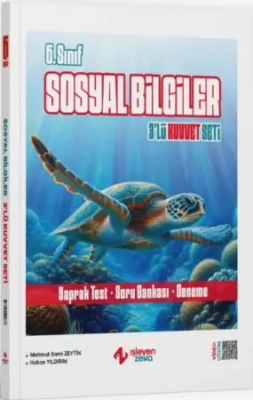 İşleyen Zeka Yayınları 6. Sınıf Sosyal Bilgiler 3'lü Kuvvet Serisi Seti (2025-2026)
